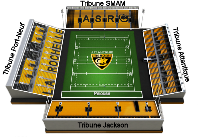 Rugby Rochelais Stade Marcel Deflandre